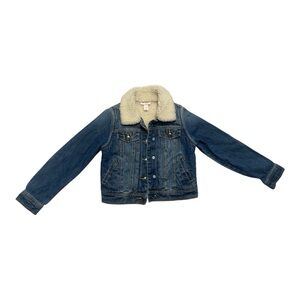 Kids Denim Sharpa Jacket